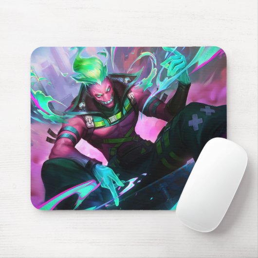 Brennen der Gaming-Mousepad | Flammengedämpft Mousepad (Mit Mouse)