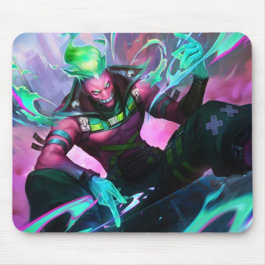 Brennen der Gaming-Mousepad | Flammengedämpft Mousepad (Vorne)