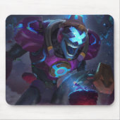 Brennen der Gaming-Mousepad | Flammengedämpft Mousepad (Vorne)