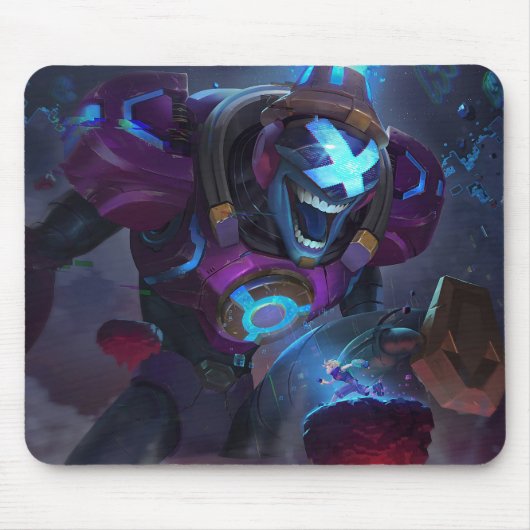 Brennen der Gaming-Mousepad | Flammengedämpft Mousepad (Vorne)