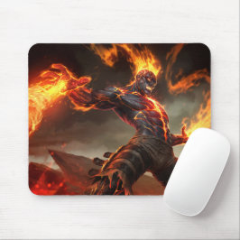 Brennen der Gaming-Mousepad | Flammengedämpft Mousepad
