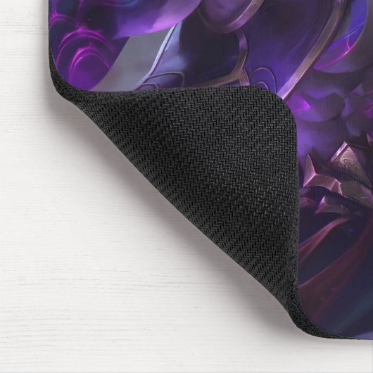 Brennen der Gaming-Mousepad | Flammengedämpft Mousepad (Ecke)