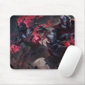 Brennen der Gaming-Mousepad | Flammengedämpft Mousepad (Mit Mouse)