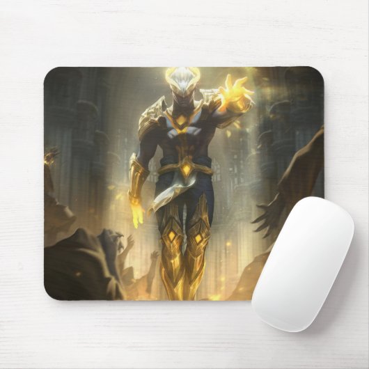 Brennen der Gaming-Mousepad | Flammengedämpft Mousepad (Mit Mouse)