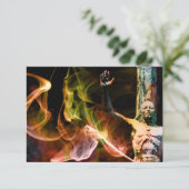 brennen einladung (Stehend Vorderseite)