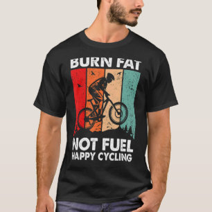 Brennen Fett nicht Öl Vintages Fahrrad Fahrrad T-Shirt