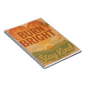 Brennen, gut Bleibe Notizblock (Rechte Seite)