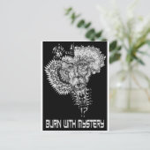 Brennen mit Mystery Postkarte (Stehend Vorderseite)