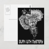 Brennen mit Mystery Postkarte (Vorne/Hinten)