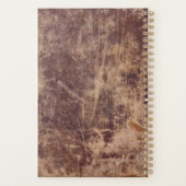 Brennen nach dem Schreiben Vintag lustig Planer (Rückseite)