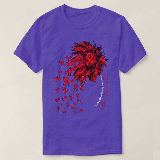 Brennen Opfer: Sonnenblume im Bewusstsein T-Shirt (Design vorne)