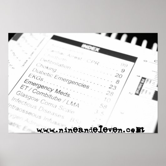 Brennen Sie aus. Poster (Vorne)