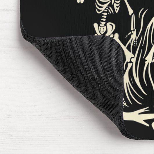 Brennen Sie das Patriarchat Feminist Halloween Mousepad (Ecke)