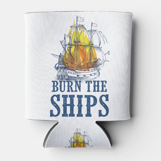 Brennen Sie die Schiffe, Für King und Country Fan Dosenkühler (Vorderseite)