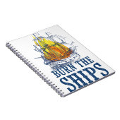 Brennen Sie die Schiffe, Für King und Country Fan Notizblock (Rechte Seite)