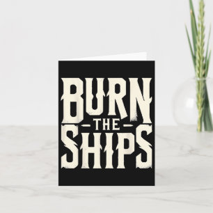 Brennen Sie die Schiffe Patriotic 4. Juli Unabhäng Karte