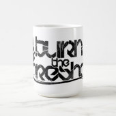 Brennen Sie die Schwellen-Kaffee-Tasse Kaffeetasse (Mittel)
