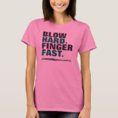 Brennen Sie harter Finger-schnelles Flöten-Band T-Shirt (Vorderseite)