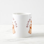 Brennen Sie Ihr Vintages Feministenangebot Kaffeetasse (Mittel)