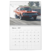 Brennen Sie Kalender aus (Feb 2027)