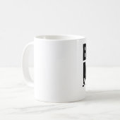 BRENNEN Sie MICH durch, den ich HEISS bin Kaffeetasse (Vorderseite Links)
