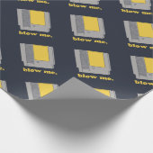 Brennen Sie mich durch Geschenkpapier (Ecke)