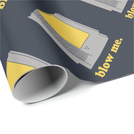 Brennen Sie mich durch Geschenkpapier (Rolleneckpunkt)