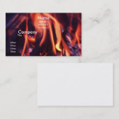 Brennen Visitenkarte (Vorne/Hinten)