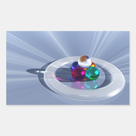 Brennen von Aufklebern Rechteckiger Aufkleber (Vorderseite)