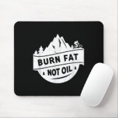 Brennen von Fett, nicht von Öl-Mountain-Bike - Umw Mousepad (Mit Mouse)