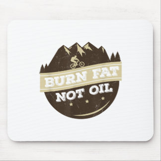 Brennen von Fett, nicht von Öl-Mountain-Bike - Umw Mousepad