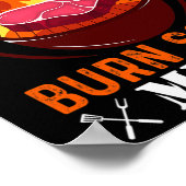 Brennen wir etwas Fleisch Poster (Ecke)