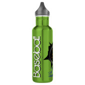 Brennende Baseball-Wasser-Flaschen Trinkflasche (Links)