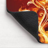 Brennende Blume Mousepad (Ecke)