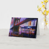 Brennende Brücken Karte (Gelbe Blume)