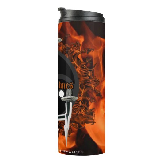 Brennende Durst Quencher - HH Thermal Tumbler Thermosbecher (Nach rechts gedreht)