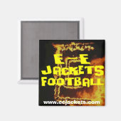 Brennende E-E-Magnet Magnet (Vorderseite/Rückseite)