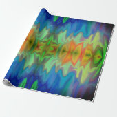 Brennende Farben Geschenkpapier (Ungerollt)