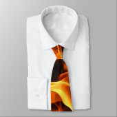 Brennende Flammen-Krawatte Krawatte (Gebunden)