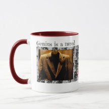 Brennende Genietweed-Tasse