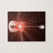 Brennende Gitarre Puzzle (Horizontal)