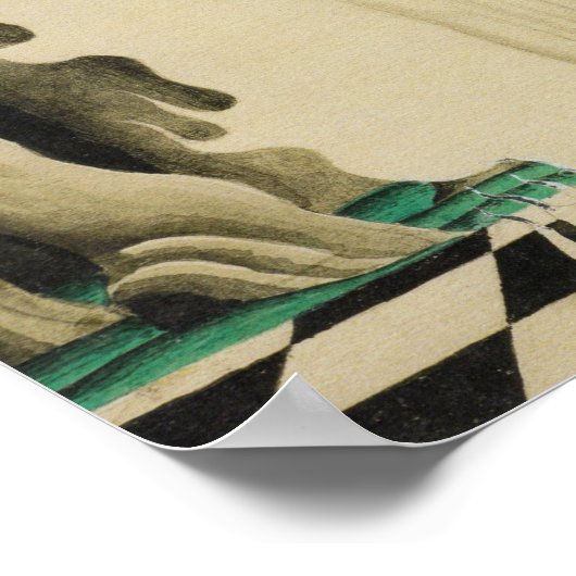 Brennende Herzen - Nielsen Poster (Ecke)