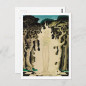 Brennende Herzen - Nielsen Postkarte (Vorne/Hinten)