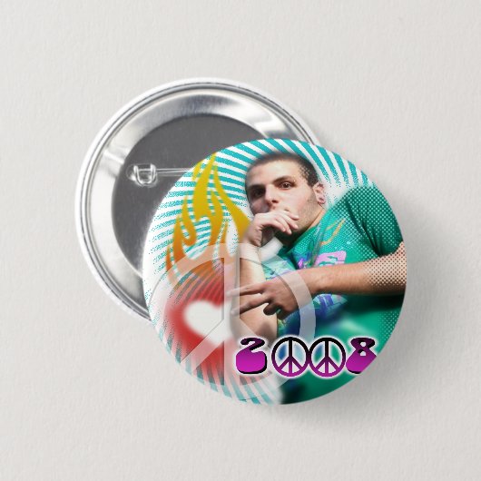 brennende Liebe Button (Vorne & Hinten)