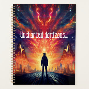 Brennende Menschen unbekannte Horizonte Planer