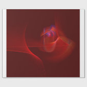 Brennende Rose Geschenkpapier (Flach)