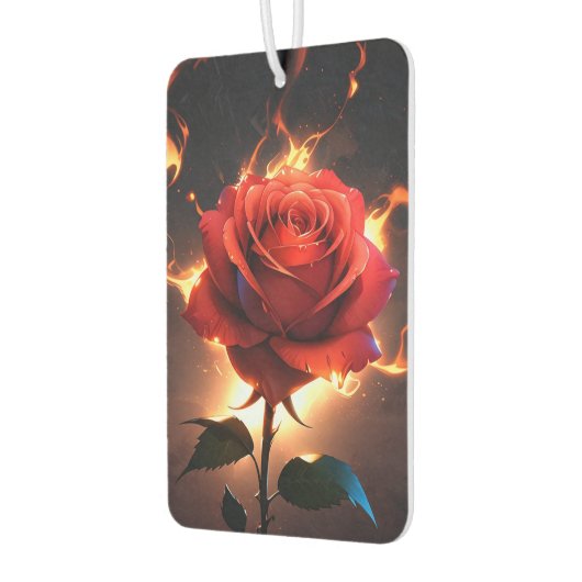 Brennende Rose - Leidenschaft trifft Vernichtung i Autolufterfrischer (Links)