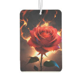 Brennende Rose - Leidenschaft trifft Vernichtung i Autolufterfrischer (Rückseite)