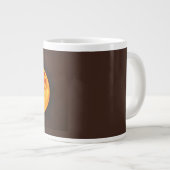 Brennende Sonne Jumbo-Tasse (Vorderseite Rechts)