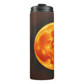 Brennende Sonne Thermosbecher (Vorderseite)